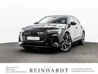 Gebraucht Audi e-tron Sportback S-Line 300 kW (408 PS) 2023 Mythosschwarz metallic SUV