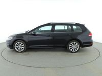Gebraucht VW Golf VII Highline 125 PS (91 kW) 2018 Schwarz Kombi