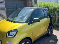 Gebraucht Smart ForTwo Cabrio Passion 71 PS (52 kW) 2017 Gelb Cabrio