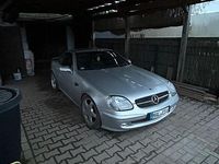 Gebraucht Mercedes SLK230 197 PS (144 kW) 2001 Silber Cabrio