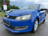 Gebraucht VW Polo Trendline 60 PS (44 kW) 2011 Blau Kleinwagen