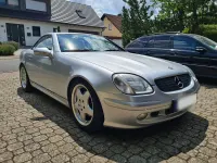 Gebraucht Mercedes SLK320 218 PS (160 kW) 2000 Silber Cabrio