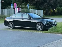 Gebraucht Mercedes E200 AMG 2018 Schwarz Limousine