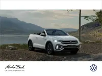 Neu VW T-Roc Cabriolet R-line 150 PS (110 kW) 2026 Pure white uni schwarz Cabrio