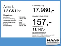 Gebraucht Opel Astra GS Line 131 PS (96 kW) 2023 Aluminium silb/kristall silb (metallic) Kleinwagen