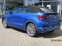 Gebraucht VW T-Roc Cabriolet R-line 150 PS (110 kW) 2021 Blau Cabrio