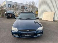 Gebraucht Ford Escort Cabriolet 116 PS (85 kW) 1996 Blau Cabrio