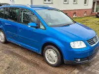 Gebraucht VW Touran Highline 136 PS (100 kW) 2003 Blau Van / Kleinbus