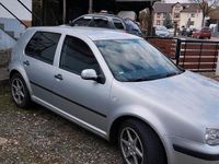 Gebraucht VW Golf IV 2001 Silber Limousine