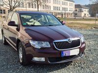 Gebraucht Skoda Superb Elegance 170 PS (125 kW) 2008 Rot Limousine