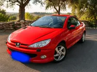 Gebraucht Peugeot 206 CC 109 PS (80 kW) 2006 Rot Cabrio