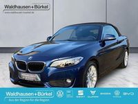 Gebraucht BMW 218 Advantage 136 PS (100 kW) 2017 Blau Cabrio