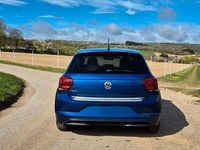 Gebraucht VW Polo Highline 116 PS (85 kW) 2018 Blau Kleinwagen