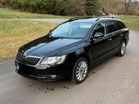 Gebraucht Skoda Superb 170 PS (125 kW) 2015 Schwarz Kombi
