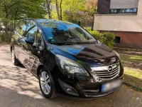 Gebraucht Opel Meriva 131 PS (96 kW) 2011 Schwarz Van / Kleinbus