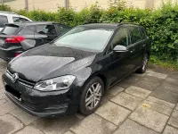 Gebraucht VW Golf VII 105 PS (77 kW) 2014 Schwarz Kombi