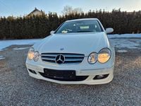 Gebraucht Mercedes CLK200 Elegance 184 PS (135 kW) 2008 Calcitweiss  unilack Coupé