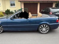 Gebraucht BMW 320 Cabriolet 170 PS (125 kW) 2004 Blau Cabrio