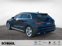 Begagnad Audi A3 S-Line 150 HK (110 kW) 2025 Svart Sedan