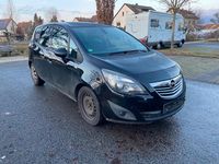 Gebraucht Opel Meriva 101 PS (74 kW) 2010 Schwarz Van / Kleinbus