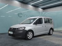 Gebraucht VW Caddy 122 PS (89 kW) 2021 Silber Van / Kleinbus