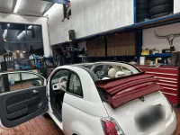 Gebraucht Fiat 500C 2012 Weiß Cabrio