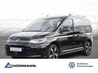 Gebraucht VW Caddy Style 122 PS (89 kW) 2024 Deep black perleffekt Van / Kleinbus