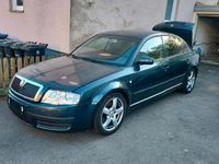 Używany Skoda Superb 193 KM (141 kW) 2003 Zielony Sedan/Limuzyna