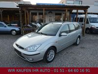 Gebraucht Ford Focus Ghia 116 PS (85 kW) 2002 Silber Kombi
