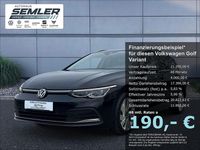 Gebraucht VW Golf VIII Style 150 PS (110 kW) 2023 Schwarz Kombi