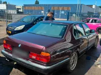 Gebraucht BMW 750 1993 Rot Limousine