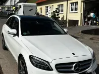 Gebraucht Mercedes C220 AMG 194 PS (142 kW) 2018 Weiß Kombi