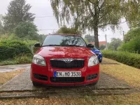 Gebraucht Skoda Fabia Cool Edition 86 PS (63 kW) 2010 Rot Kombi