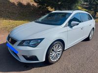 Usata Seat Leon ST Reference 110 CV (80 kW) 2018 Bianco Station wagon