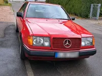 Gebraucht Mercedes 230 132 PS (97 kW) 1988 Rot Coupé