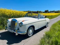 Gebraucht Mercedes W180 106 PS (77 kW) 1963 Weiß Cabrio