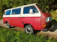 Gebraucht VW T3 87 PS (63 kW) 1989 Rot Van