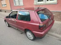 Brugt VW Golf III 60 HK (44 kW) 1996 Rød Sedan