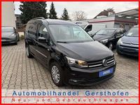 Gebraucht VW Caddy Maxi Trendline 102 PS (75 kW) 2016 Schwarz Van / Kleinbus