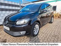 Gebraucht VW Touran Style 140 PS (102 kW) 2012 Schwarz Van / Kleinbus