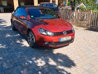 Gebraucht VW Golf Cabriolet Cup 105 PS (77 kW) 2014 Rot Cabrio