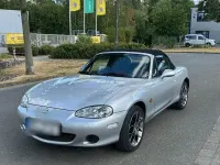 Gebraucht Mazda MX5 110 PS (80 kW) 2004 Silber Cabrio