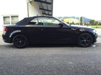 Gebraucht BMW 120 Cabriolet 170 PS (125 kW) 2008 Schwarz metallic Cabrio