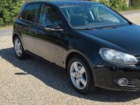 Brugt VW Golf VI 105 HK (77 kW) 2010 Sort Hatchback