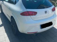 Usata Seat Leon 105 CV (77 kW) 2010 Bianco Utilitaria