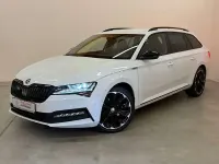 Gebraucht Skoda Superb SportLine 150 PS (110 kW) 2022 Weiß Limousine