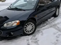 Begagnad Chrysler Sebring Cabriolet 200 HK (147 kW) 2002 Svart Cab