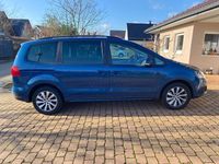 Gebraucht Seat Alhambra Reference 150 PS (110 kW) 2014 Blau Van / Kleinbus