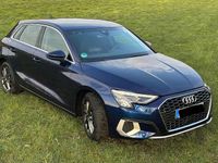 Gebraucht Audi A3 Advanced 110 PS (80 kW) 2021 Blau Limousine