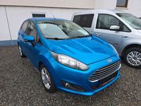 Gebraucht Ford Fiesta Trend 101 PS (74 kW) 2015 Blau Kleinwagen